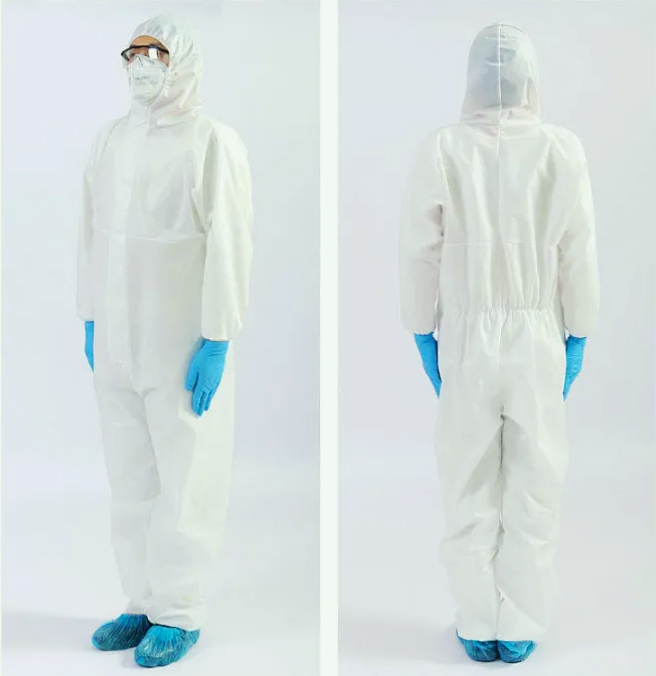 Disposable isolation suit